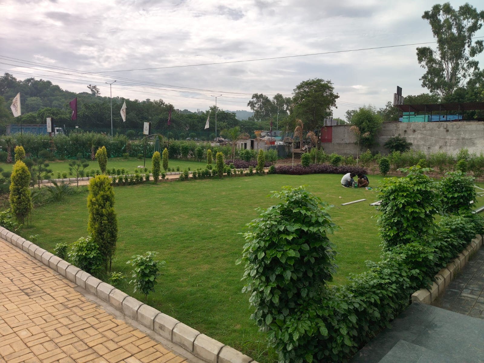 Landscaped grounds at Medallion Avenue